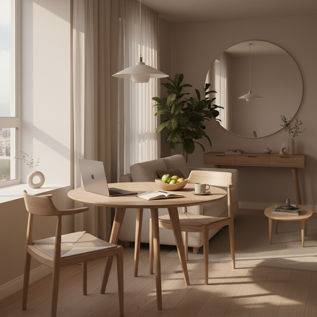 Tables for Small Spaces – Layout Strategies and Material Choices – Pastform Furniture