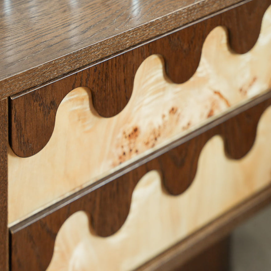 MERROW BURL Nightstand