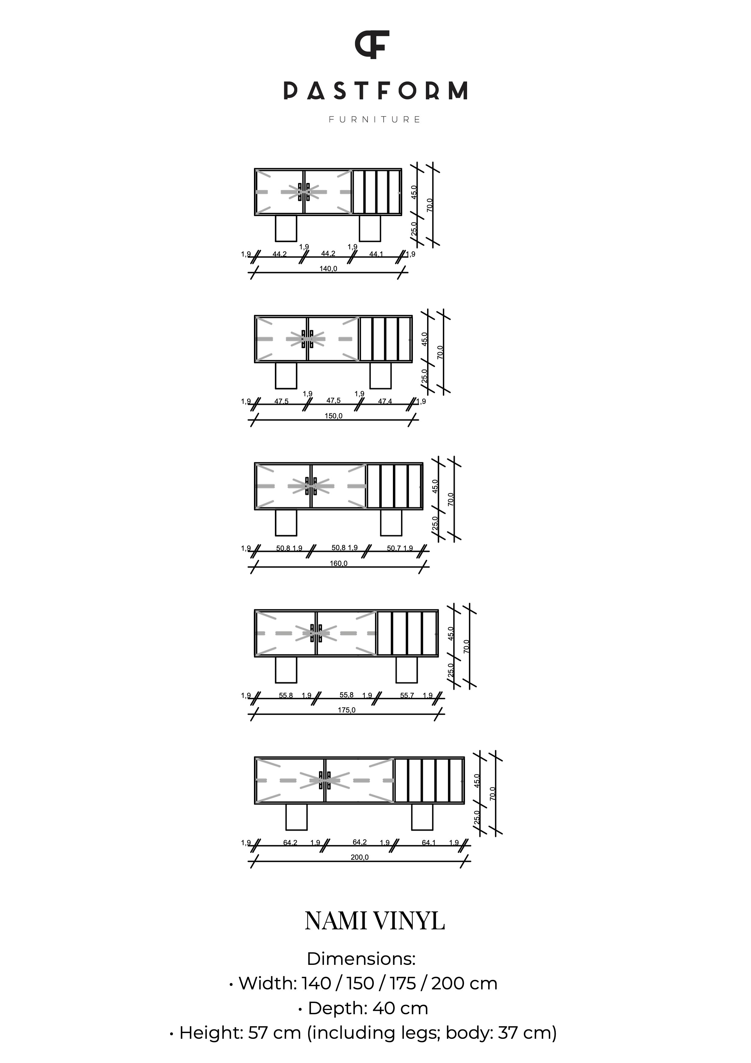 Vinyl-Kommode NAMI VINYL