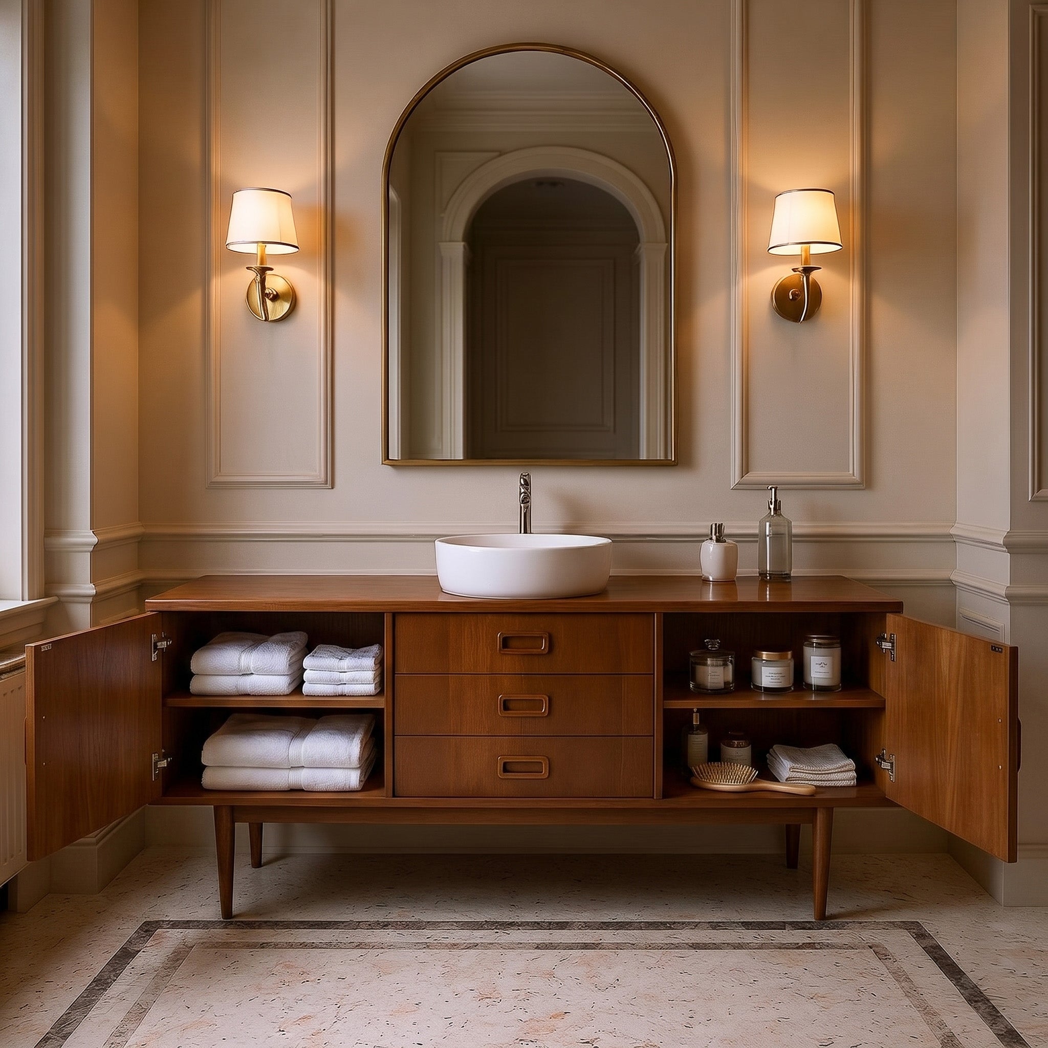 DELAN Badezimmer-Sideboard